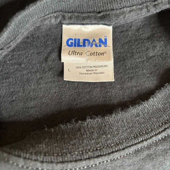 Samurai Inazuma Rock Band Graphic T-Shirt Adult Large Black Short Sleeve Tee - Picture 6 of 6